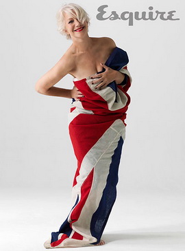  Наилучшая британская актриса снялась практически обнаженной для журнала Esquire