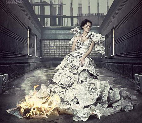 Даша Астафьева вновь разделась и превратилась в медузу Горгону  