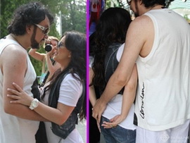   Филипп Кирокоров активно хватал Ани Лорак за попку