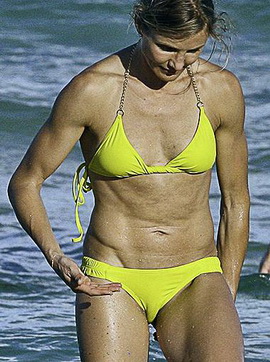  Кэмерон Диас убила спортом свой сексапильный вид? 