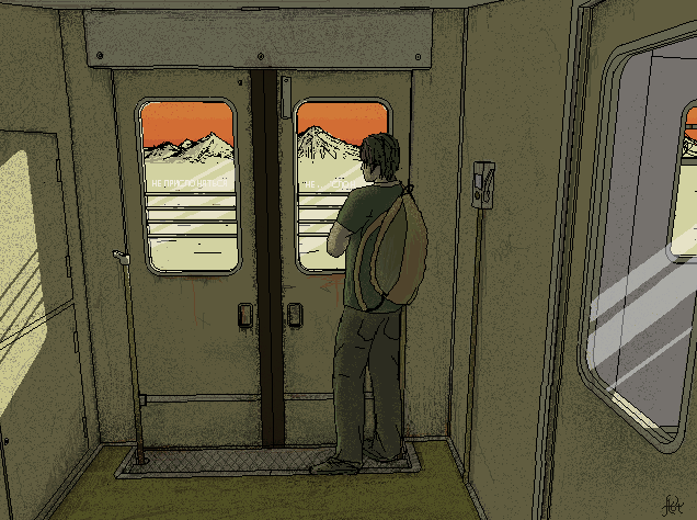 в какую сторону едет поезд тест