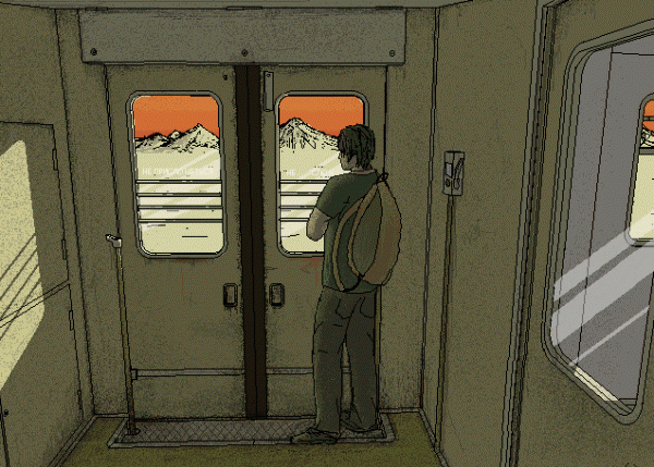 тест в какую сторону едет поезд