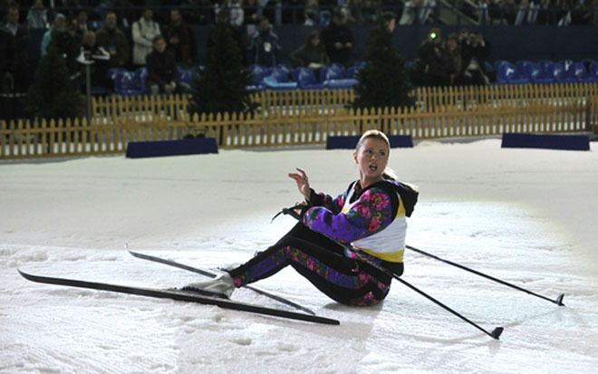 Биатлонный забег звезд шоу-бизнеса (фоторепортаж) 