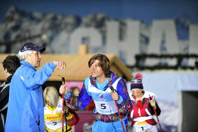Биатлонный забег звезд шоу-бизнеса (фоторепортаж) 