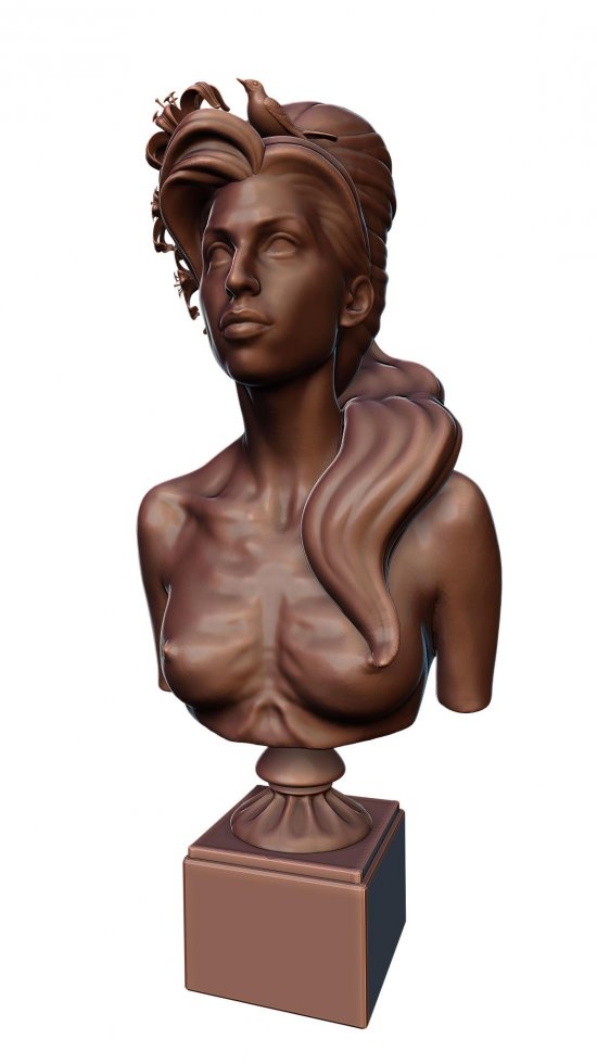 Эмми Уайнхаус поставили памятник топлесс!