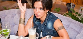 Жена Потапа