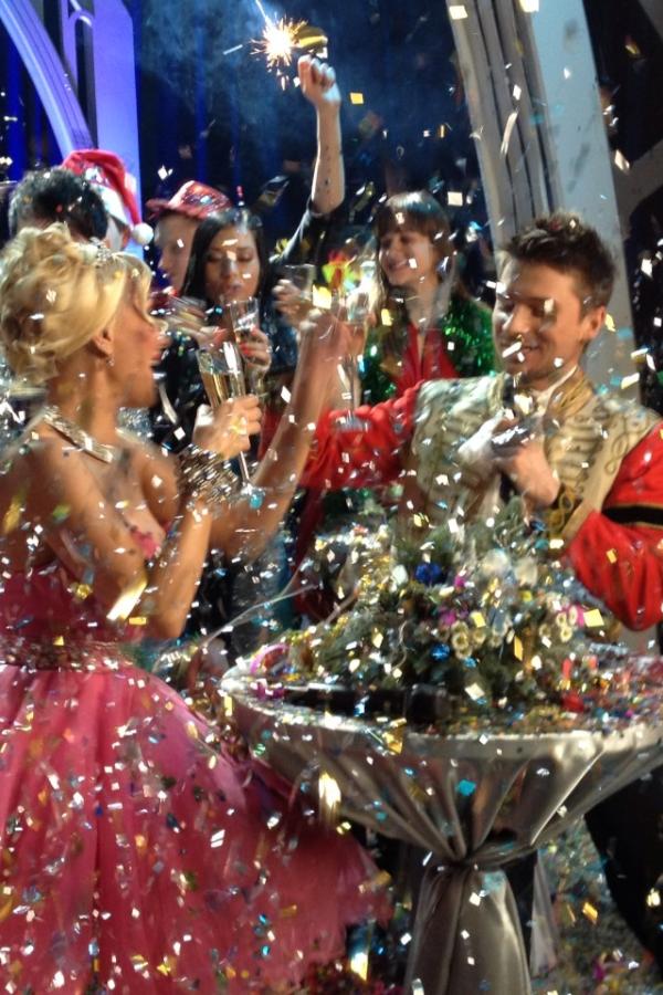 Лера Кудрявцев затмила всех на съемках новогоднего шоу!