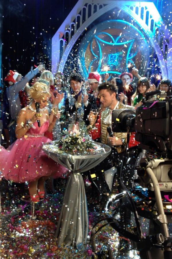 Лера Кудрявцев затмила всех на съемках новогоднего шоу!