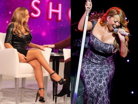 Как Мэрайя Кери сбросила после родов 32 кило?