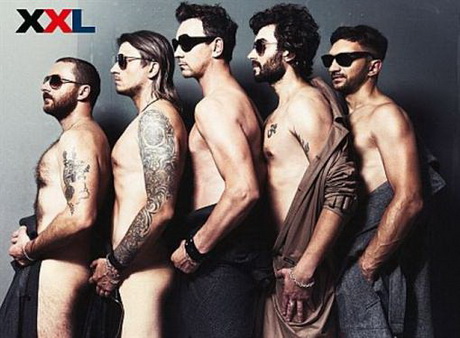 С группы Друга Рiка сняли даже трусы