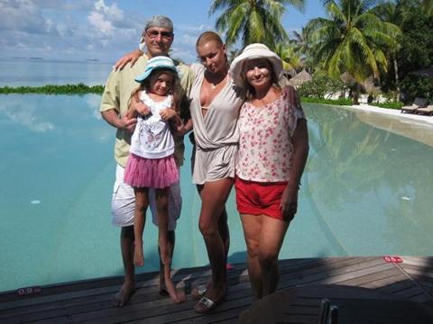 На Мальдивах Волочкова раздевалась для экс-супруга Вдовина!