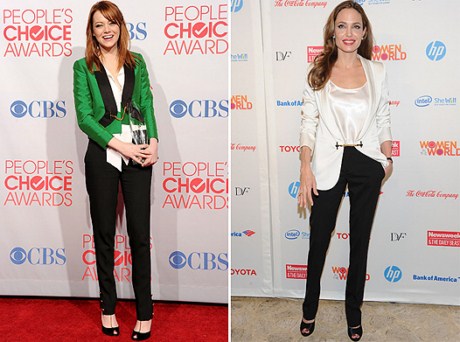 Анджелина Джоли не на шутку сцепилась с Эммой Стоун 