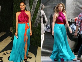 Темпераментная Дженнифер Лопес схлестнулась с Росарио Доусон