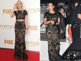 Бой блондинки  и брюнетки