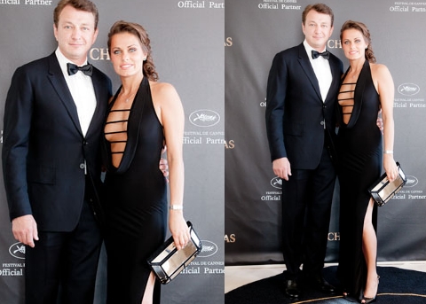 Очередная пассия Марата Башарова показала голую грудь в Каннах!