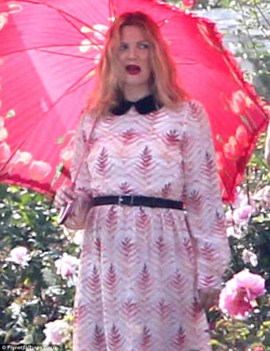 Актрису Дрю Бэрримор  разоблачили