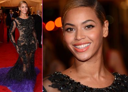 Бейонсе пришла на вечеринку в абсолютно прозрачном платье! 