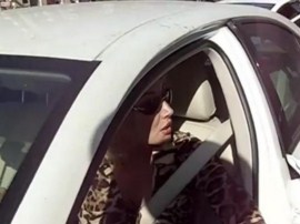 Скандалистка Наталья Розинская разгрохала свой Лексус