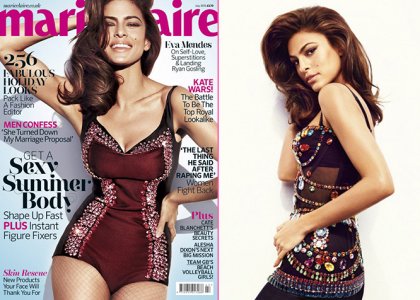 Ева Мендес на обложке Marie Claire: божественно красива!