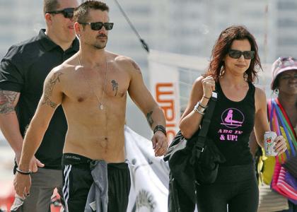 «Плохой мальчик» Колин Фаррел демонстрирует крепкий торс на пляже в Рио-де-Жанейро!