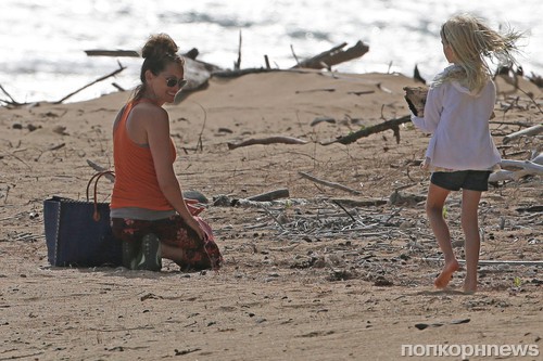 Редкие фото Джулии Робертс с дочерью: отпуск на Гавайях!