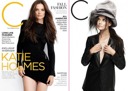 Кэти Холмс в умопомрачительной фотосессии! Развод явно пошел на пользу!