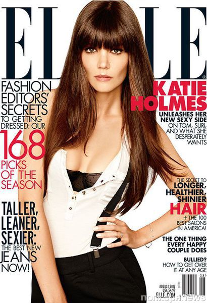 Почти свободная Кэти Холмс решилась на откровенную фотосессию для ELLE!