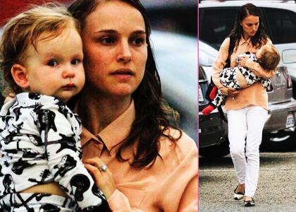 Годовалый сын Натали Портман стал настоящим красавчиком – копия мама!