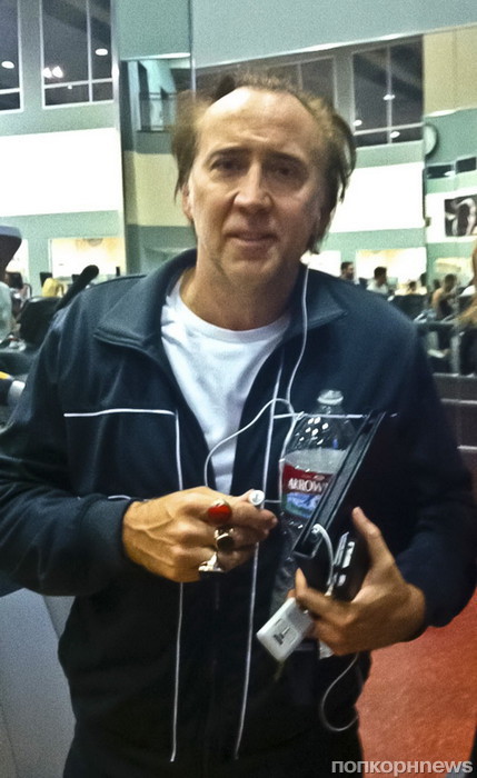 Голливудский красавец – мужчина Николас Кейдж почти облысел!