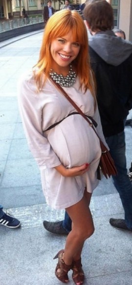 Недавно родившая Анастасия Стоцкая вновь беременна