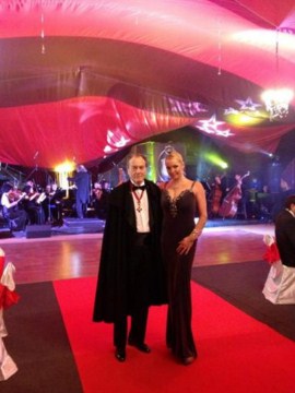 Анастасия Волочкова подцепила на балу настоящего аристократа