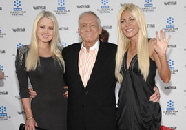 У основателя журнала Playboy новая подружка – вновь на 60 лет его младше! 