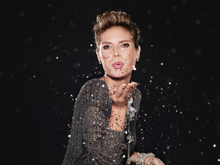 Блистательная Хайди Клум в фотосессии Джона Ранкина