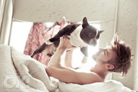 Певец Макс Барских разделся для журнала ОК