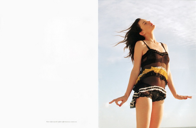 Лив Тайлер в «картинках» для Purple Fashion