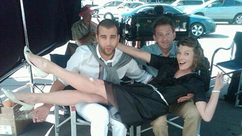 Похождения Милы Йовович в Москве