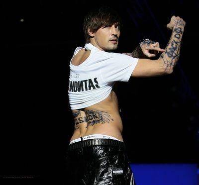 Дима Билан сделал несколько татуировок (фото)