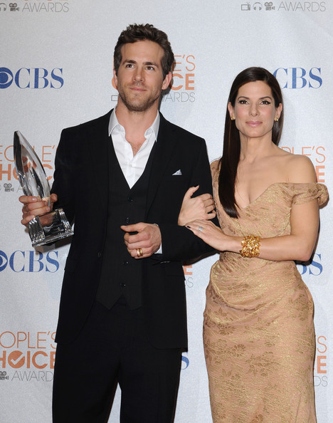 Сандра Баллок отмечала Новый год с Райаном Рейнолдсом