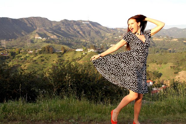 Эвелина Бледанс покоряет Голливуд (фотоотчет)!