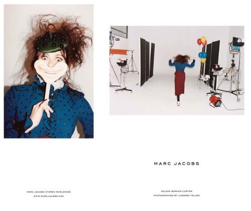 Сумасшедшая Хелена Бонэм Картер в полной версии рекламной кампании Marc Jacobs