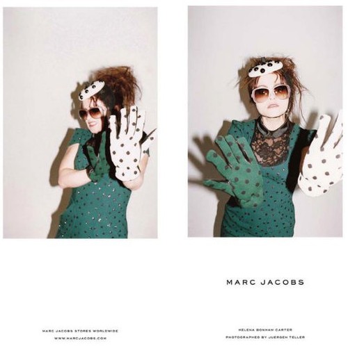 Сумасшедшая Хелена Бонэм Картер в полной версии рекламной кампании Marc Jacobs