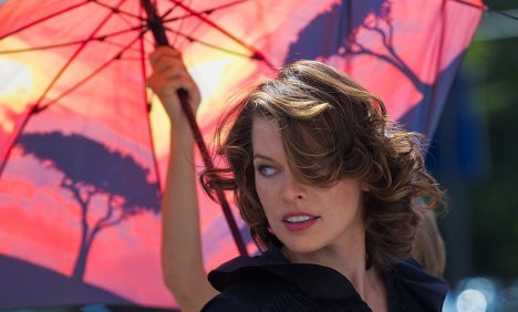 Похождения Милы Йовович в Москве