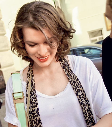 Похождения Милы Йовович в Москве