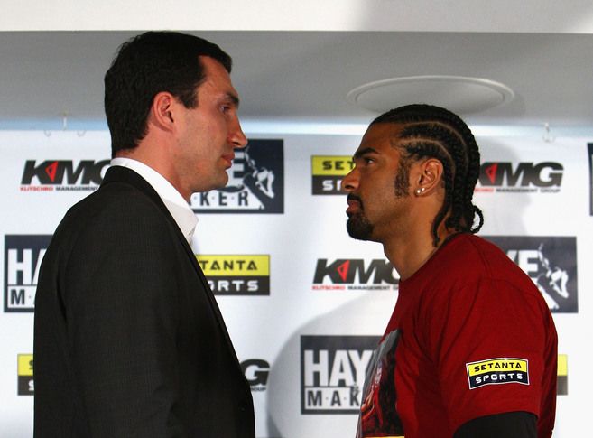 Владимир Кличко угрожает Дэвиду Хэю