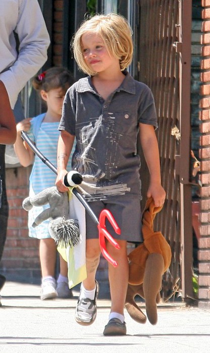 Анджелина Джоли, Шайло и Захария - девичник в Вегасе!