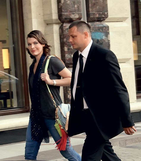 Похождения Милы Йовович в Москве