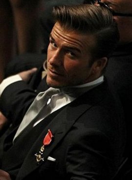 Дэвид Бекхэм лопухнулся на королевской свадьбе