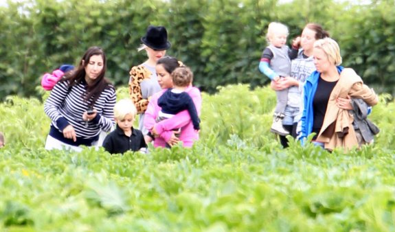 Гвен Стефани с сыновьями - яркие выходные на природе