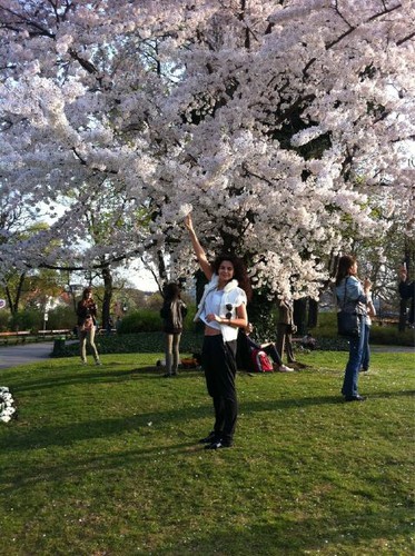 Европейские каникулы Насти Каменских (фото)