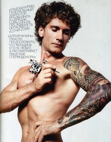 Известные мужчины разделись для русской версии Marie Claire